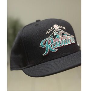 Tacoma Rainiers Black Cap